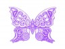 author drawing - butterfly no3 violet - copy
