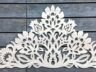 Ażurowy ornament wzór łowicki wykonanie wym. 70x150cm ozdoba szczytu wejściowego domu