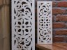 lime openwork wooden wall panel 4 big and small