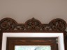 wooden decorative drip pattern - ornament